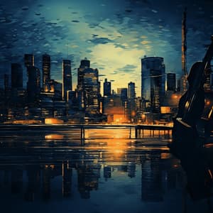 Cityscape Nights: Vibrant Jazz Music - Sunday Morning Jazz Vibes