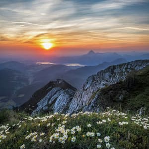 1 Ambient Sky: Sunsets For Peace - Calm Music