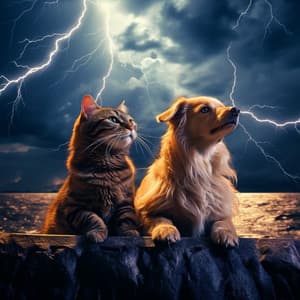 Thunder Comfort: Pets Soothing Tunes - Calming Music For Pets