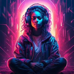 Meditation Vibes: Hip Hop for Focus - Binaural Study Deep Focus Frequency