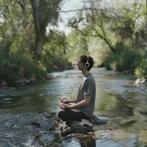 Stream Harmony: Binaural Relaxation Echoes - Relaxing Nature Recordings