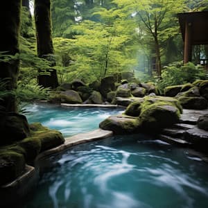 Stream Echoes: Gentle Current Melody - Intentional Vibes