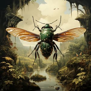 Plumas Y Escarabajos: La Melodía De La Naturaleza - Canciones cristianas instrumentales