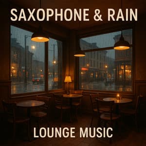 Saxophone & Rain: Cozy Cafe Lounge Music - Lounge Café