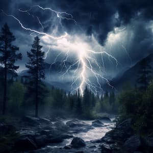 Thunder Spa Calm: Soothing Storm Sounds - Healing Music Collective