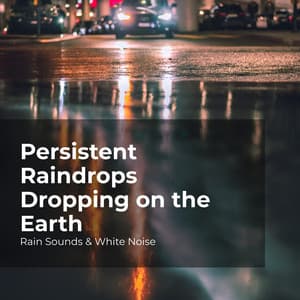 Persistent Raindrops Dropping on the Earth - Rain Sounds & White Noise