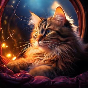 Gentle Cat Tunes for Restful Evenings - Harmonious Soundscapes