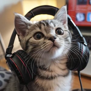 Música Nocturna Para Gatos: Tonos Silenciosos Apaciguan - Nubes de calma