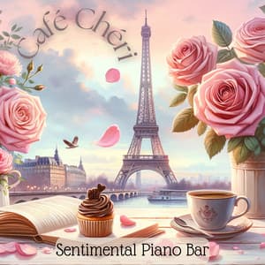 Café Chéri: Early Morning in Paris, Sentimental Piano Bar, Romantic French Cafe Music - Cafe Piano Music Collection