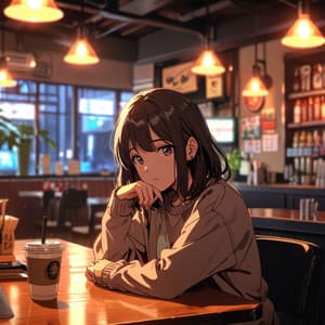 Melancholy Mirage: Sad Lofi - Coffee Shop Lofi