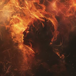 Fire Binaural Serenity: Calming Frequencies - Theta Max