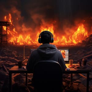 Work Blaze: Fire Energizing Rhythms - Music for Plants