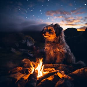 Melodías Junto Al Fuego: Momentos Musicales Para Mascotas - Muestreo estéreo al aire libre
