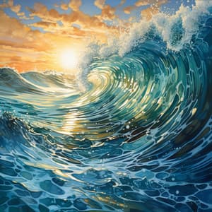 Armonía Del Océano Místico: Felicidad Meditativa - Últimos sonidos de la naturaleza