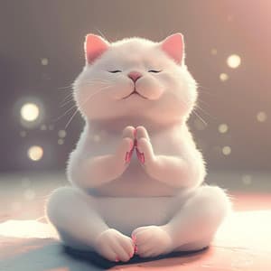 Calma Felina: Sonidos De Meditación Tranquilos Para Gatos Pacíficos - Arte & Co.