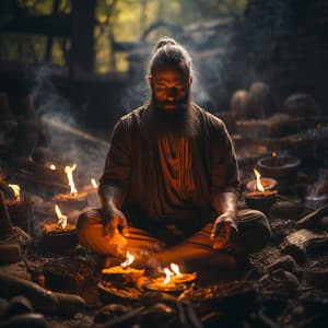 Armonía Tranquila De Las Brasas: Fusión De Spa Y Música - Reserva de Sonidos Naturales