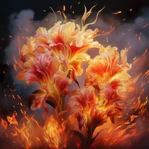 Elemental Flames: Nature's Fire Rhapsody - Earthlite