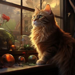 Ambient Music for Cat Relaxation and Comfort - Healing Music Spirit