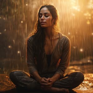 Yoga De Lluvia: Sonidos Relajantes Para El Equilibrio Y La Armonía - Feliz domingo por la mañana música