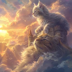 Katzenminze Zauberburg: Die Erhabene Ruhestätte der Majestätischen Katzen - Katzenmusik