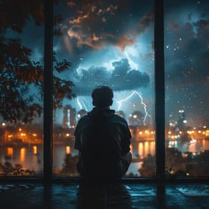 Relajación Bajo El Trueno: Paz Binaural - Relajante de buey de almizcle