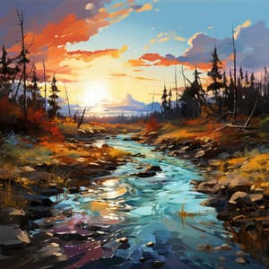 Música Del Río: Contemplación Tranquila Junto Al Río - La naturaleza llama