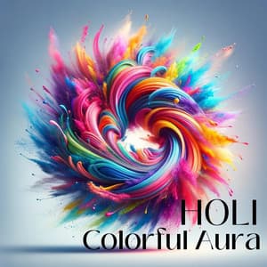 Holi Colorful Aura - Spiritual Power Control