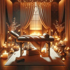 Blaze Caress: Massage Music with Fire Tones - Soft Sunday Morning Music
