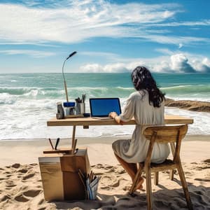 Productive Days by the Ocean: Oceanic Work Symphony - Nature Sounds XLE Library