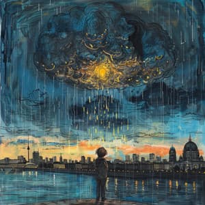 Regenfall-Verehrers Visionen - Schlafregengeräusche