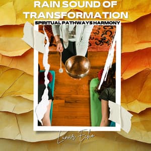 Rain Sound of Transformation: Lunar Echo - Spiritual Pathways Harmony
