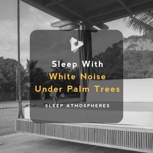 Sleep With White Noise Under Palm Trees - Deep Sleep Relaxation