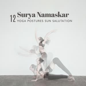 Surya Namaskar: 12 Yoga Postures Sun Salutation, Weight Loss Management, Stretching, Flexing and Toning the Muscles, Enhances Cognitive Functions - Rebirth Yoga Music Academy