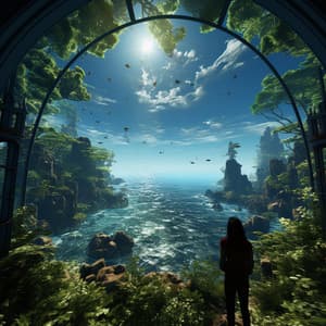 Exploración Del Océano Eterno: Un Refugio De Estudio - Sonidos esenciales de la naturaleza