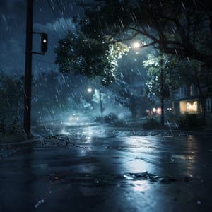 Tranquil Sleep: Rain's Chill Evening Melodies - Perfect Sleep