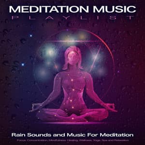 Meditation Music Playlist: Rain Sounds and Music For Meditation, Focus, Concentration, Mindfulness, Healing, Wellness, Yoga, Spa and Relaxation - Meditation Music Playlist