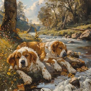 Serenidad Del Río Y Música Para Que Los Perros Duerman Tranquilos - Listas de reproducción de música relajante para perros