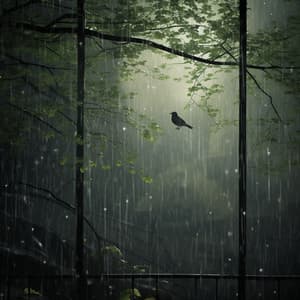 Relajación Con Piano En La Elegancia Lluviosa - Hechizo de lluvia