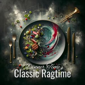 Dinner Time: Experience Gourmet Cuisine Paired with Classic Ragtime - Restaurant Jazz Music Collection