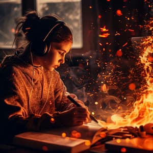 Rhythmic Fire: Music for Study and Concentration - Music for Focus and Concentration