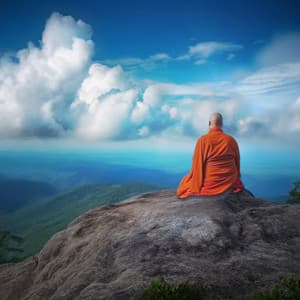 Timeless Stillness of Temple Mornings - Jane Peace