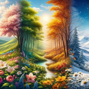 Seasonal Serenade: The Four Quarters of Nature Music - Mother Nature