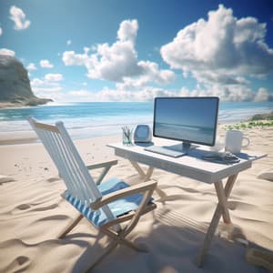 Work Focus with Binaural Ocean: Productive Seashore Ambience - Binaural Beats Study Collective