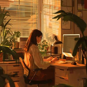 Work in Peace: Calming Lofi Music for Focus - Reading Music and Study Music
