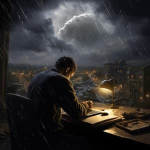 Día De Trabajo Tranquilo Con Las Gotas Del Piano Lluvioso - Música de piano Canal DEA