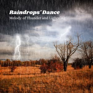 Raindrops' Dance: Melody of Thunder and Lightning - Lightning Thunder and Rain Storm