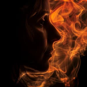 Calma De Fuego: Música Ambiental De Meditación - Tonos de cristal