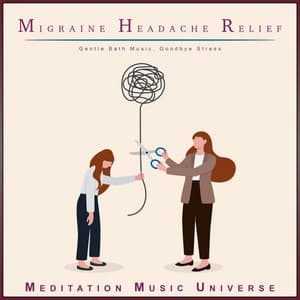 Migraine Headache Relief: Gentle Bath Music, Goodbye Stress - Migraine Headache Relief