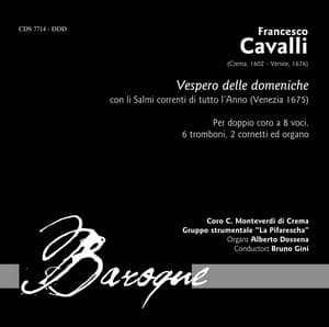 Cavalli: Vespero delle domeniche - Francesco Cavalli