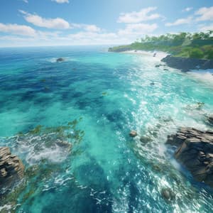 Serene Ocean Waves: Calming Sea Melodies - Relaxing Nature Sounds